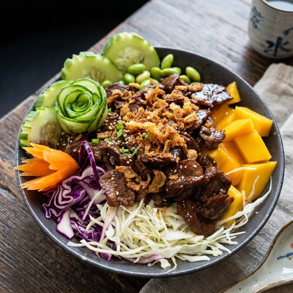 Poké Bœuf Teriyaki