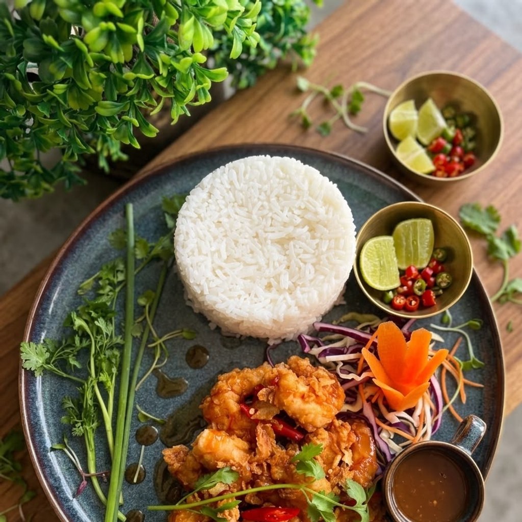 Kung Makham (crevettes sauce tamarin)