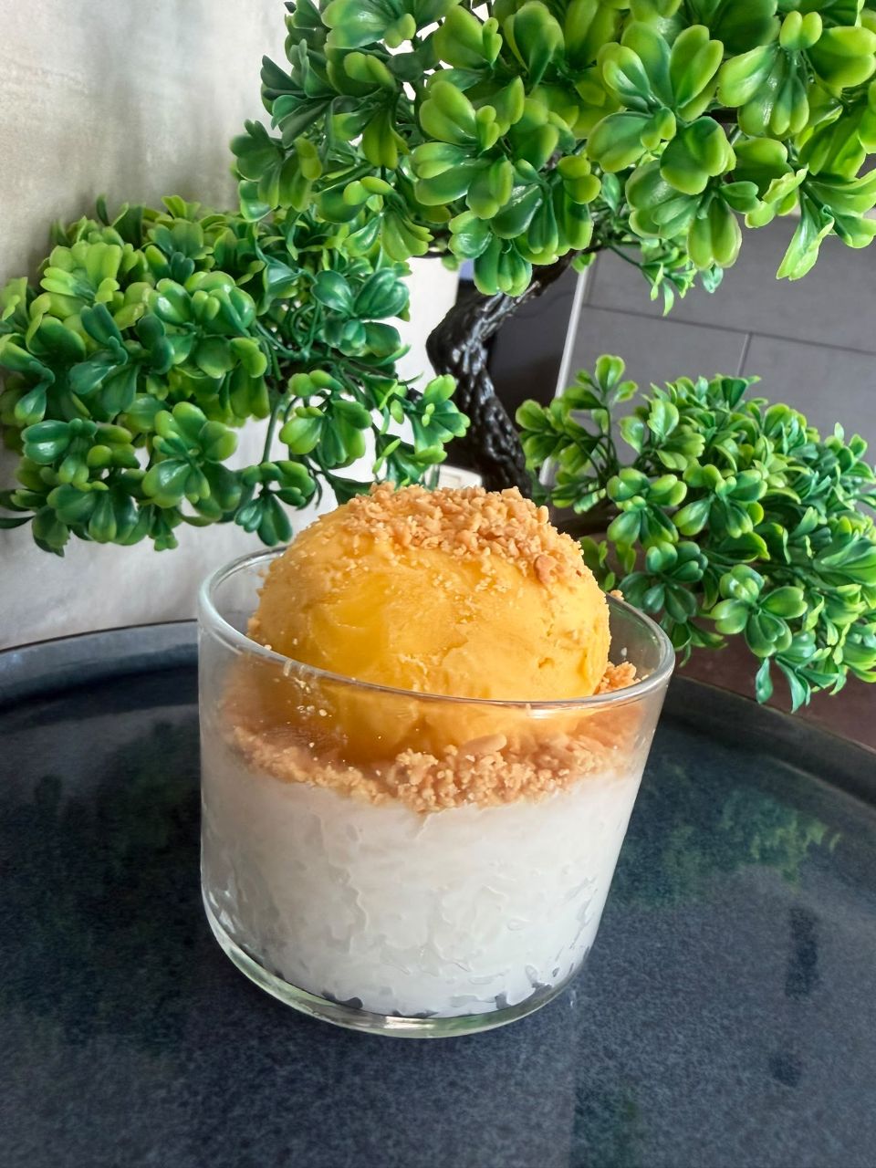 Riz Coco et Crème Glacée Mangue